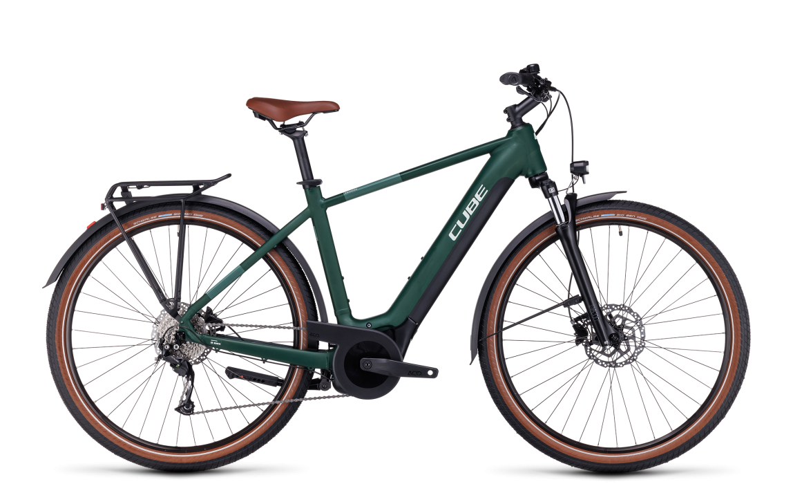 Cube Touring Hybrid ONE 500 darkgreen´n´green