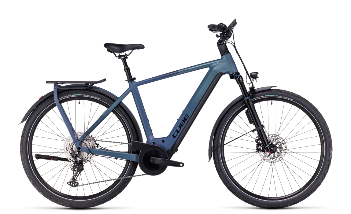 Cube Kathmandu Hybrid ABS 750 smaragdgrey´n´blue