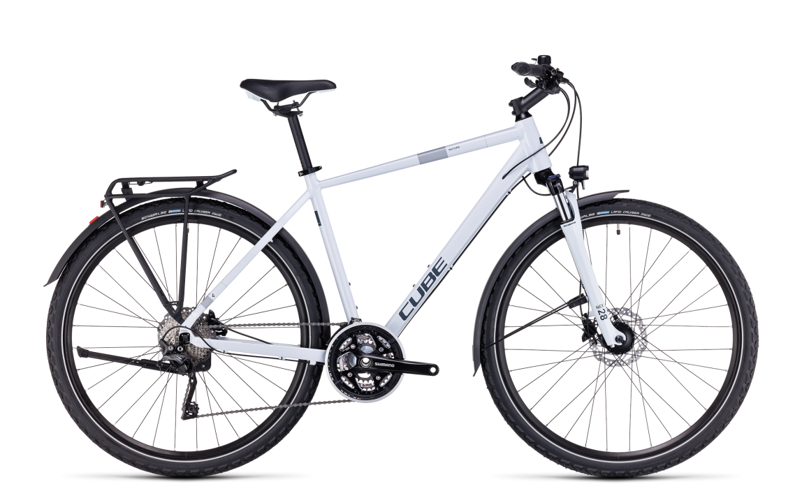 Cube Nature Pro Allroad frostwhite´n´grey