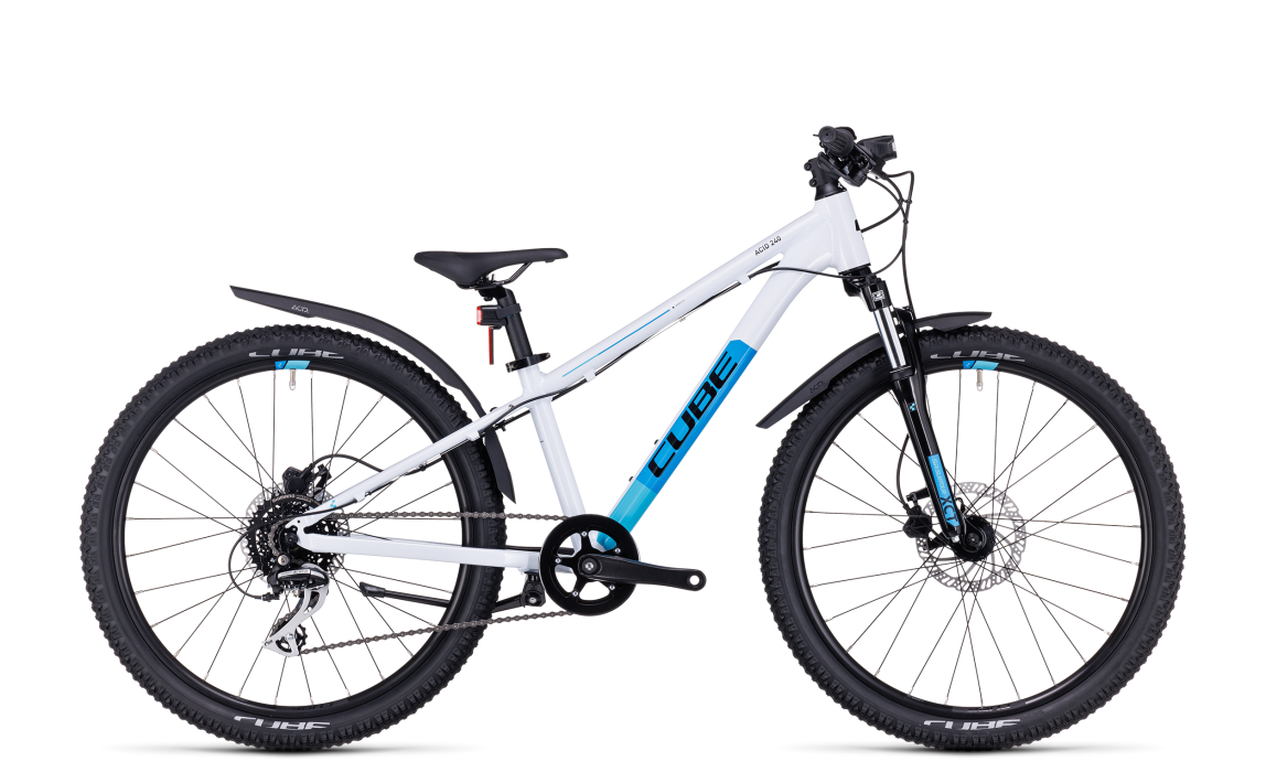 Cube Acid 240 Disc Allroad white´n´blue