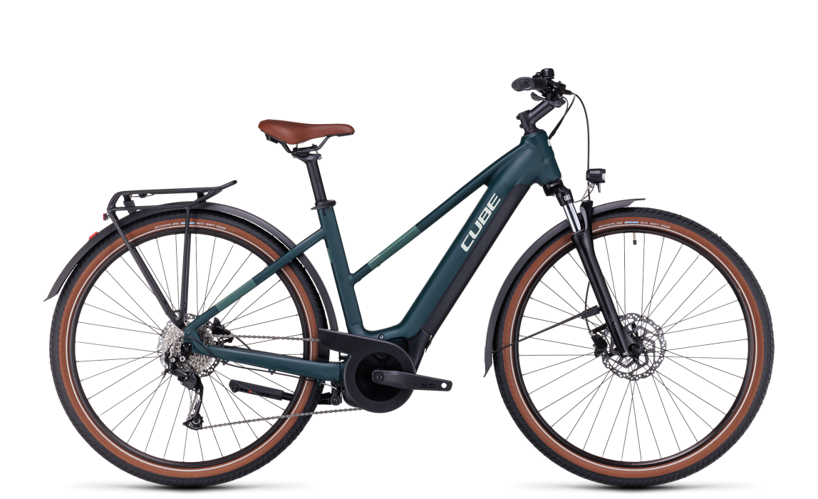 Cube Touring Hybrid ONE 500 darkgreen´n´green