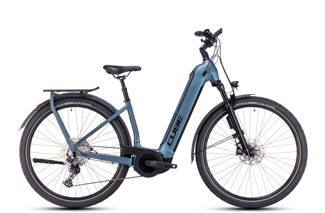 Cube Kathmandu Hybrid ABS 750 smaragdgrey´n´blue