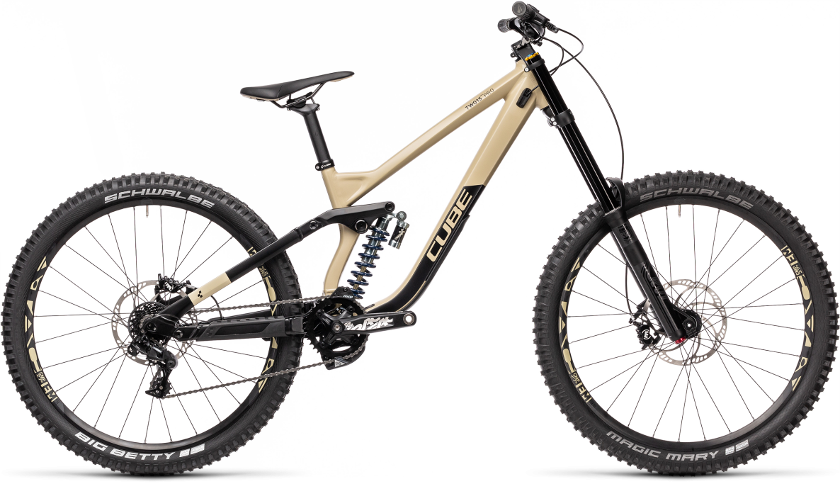 Cube TWO15 Pro 27.5 sand´n´black