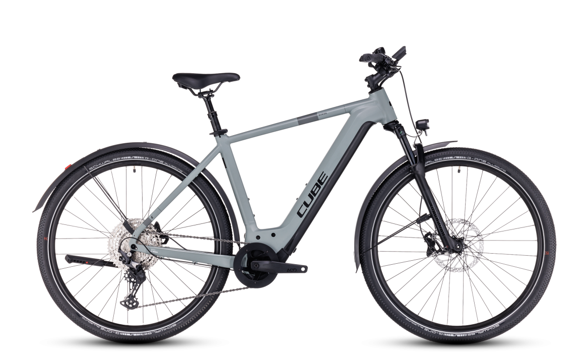 Cube Nuride Hybrid SLX 750 Allroad grey´n´black