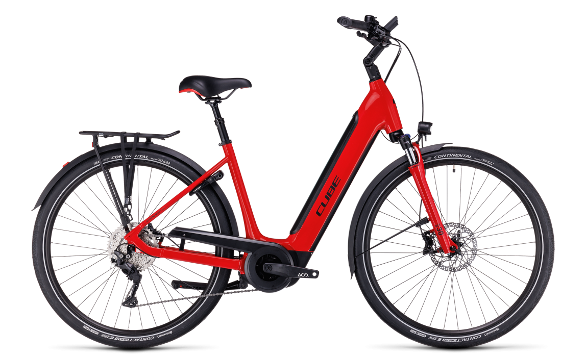 Cube Supreme Sport Hybrid Pro 500 red´n´black