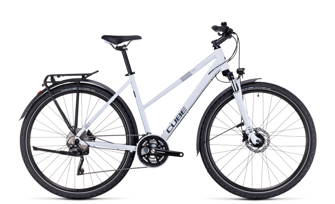 Cube Nature Pro Allroad frostwhite´n´grey