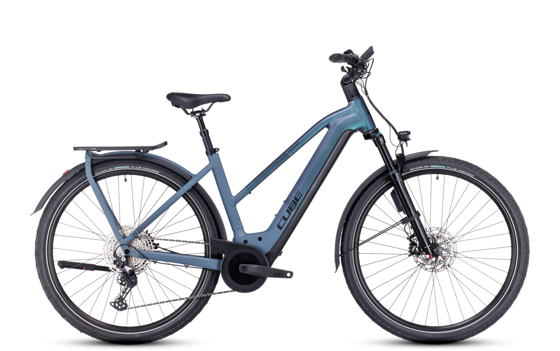 Cube Kathmandu Hybrid ABS 750 smaragdgrey´n´blue