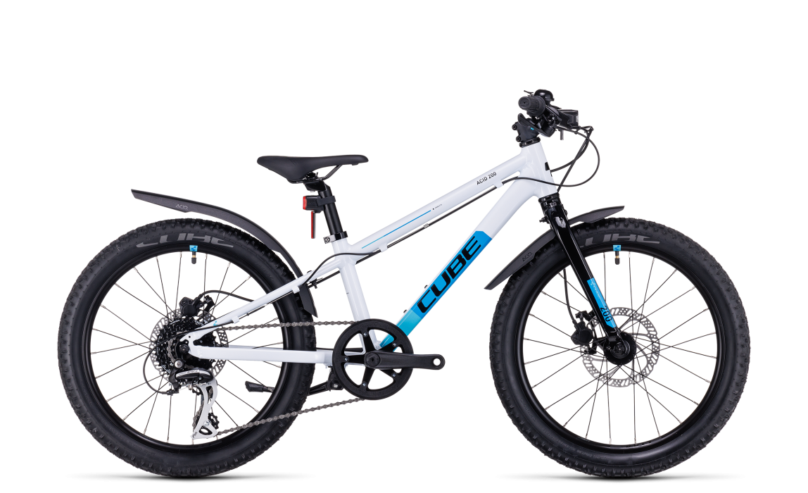 Cube Acid 200 Disc Allroad white´n´blue