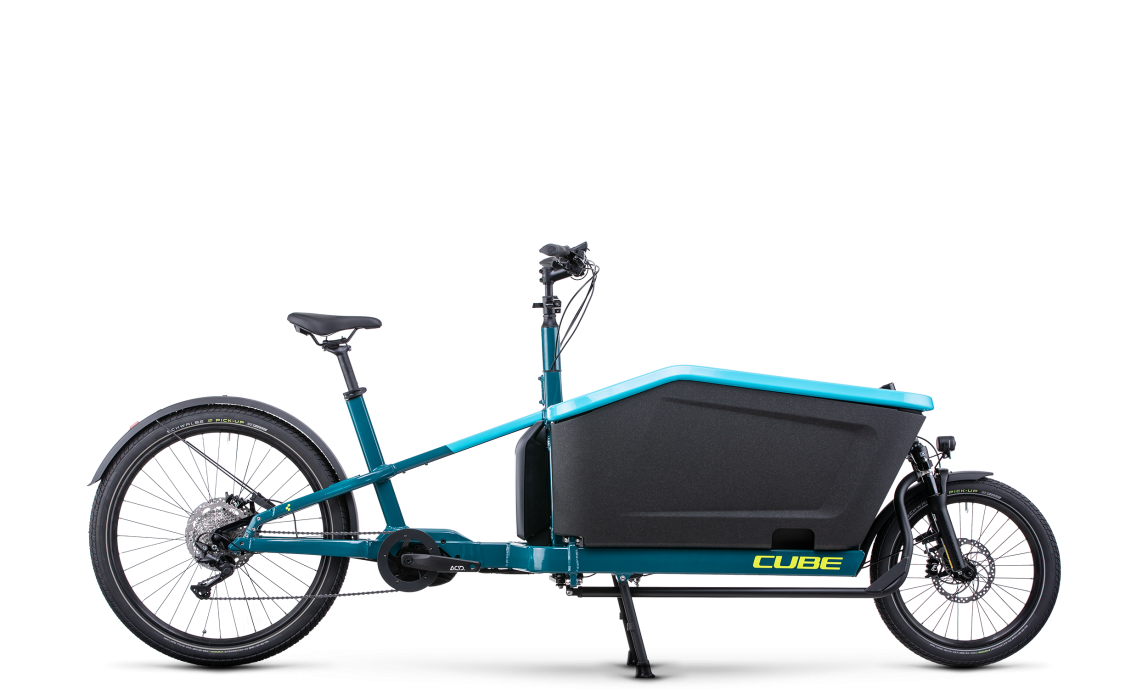 Cube Cargo Sport Hybrid 500 blue´n´lime