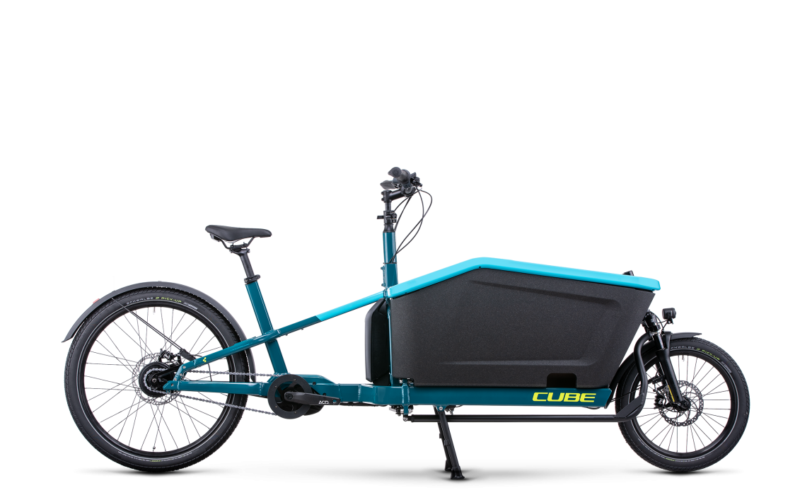 Cube Cargo Dual Hybrid 1000 blue´n´lime